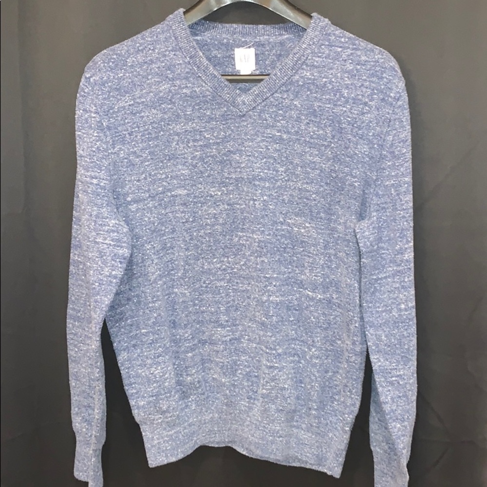 Gap Light Nlue V Neck Sweater